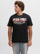 Jack & Jones PlusSize T-shirt JJELOGO TEE SS ONECK 2 COL AW25 NOOS PLS