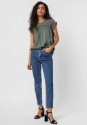 Vero Moda Blouse met korte mouwen VMDEBBIE PLEAT S/L TOP GA NOOS