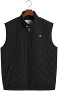 Gant Bodywarmer QUILTED WINDCHEATER VEST met wattering van gerecycled ...