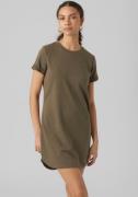 Vero Moda Jerseyjurk VMSASHAMILLA SS SWEAT DRESS NOOS