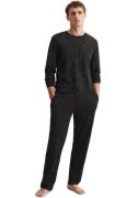 Marc O'Polo Pyjama Mix & Match Cotton met elastische tailleband met tu...