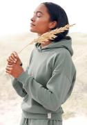 Lascana Hoodie van biologische katoen, loungewear