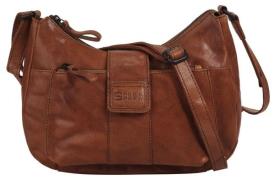 Spikes & Sparrow Schoudertas echt leder