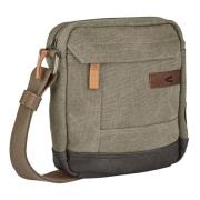 camel active Schoudertas Air Canvas model van zacht lederimitatie afge...