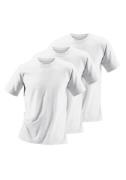 H.I.S T-shirt van katoen, perfect als ondershirt (set, 3-delig)