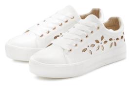 Lascana Sneakers met kleine cut-outs, veterschoenen, vrijetijdsschoene...