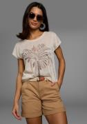 Laura Scott T-shirt met glinsterdruk