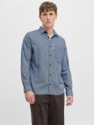 Jack & Jones Overhemd met lange mouwen JJECLASSIC MELANGE SHIRT L/S NO...