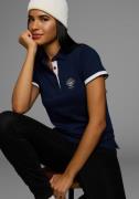 KangaROOS Poloshirt met veel details en branding