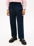 Tommy Hilfiger Bandplooibroek PLEATED STRAIGHT LEG PANT