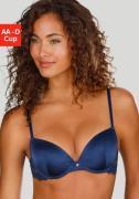 Lascana Push-up-bh Alana gemaakt van elegante stof met hoog zijdegehal...