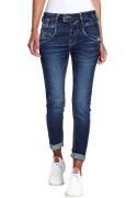 GANG Slim fit jeans 94Marge met bijzondere 4-knoopssluiting