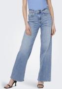 Only High-waist jeans ONLMADISON – High waist jeans met wijde pijpen v...