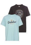 Quiksilver T-shirt ON POINT FLYIN SHORT SLEEVE TEE PACK YTH (2-delig)