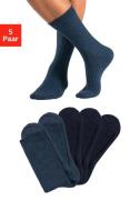 H.I.S Werksokken bijzonder grof gebreid (set, 5 paar)