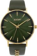 Joop! Kwartshorloge Horloge, dameshorloge, analoog, stalen armband