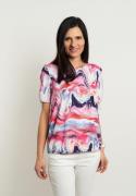 Seidel Moden Shirt met korte mouwen met all-over print, made in german...