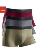 H.I.S Boxershort voor heren met smalle piping aan beide kanten opzij (...
