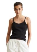 Marc O'Polo DENIM Top met spaghettibandjes Ribstructuur, spaghettiband...