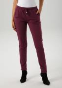 Aniston CASUAL Comfortbroek met zij aniston-label