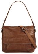 Spikes & Sparrow Schoudertas echt leder