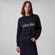 Calvin Klein Gebreide trui Cotton Graphic Pullover