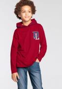 DELMAO Capuchonshirt Voor jongens Langarm, trendy druk, ideaal voor ca...