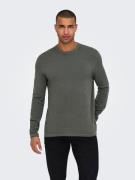 ONLY & SONS Gebreide trui ONSFELIX REG 12 CREW KNIT NOOS