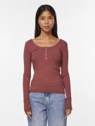 pieces Shirt met lange mouwen PCKITTE LS TOP NOOS BC
