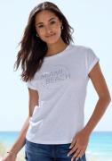 Vivance T-shirt Met modieuze frontprint in een zachte katoenkwaliteit