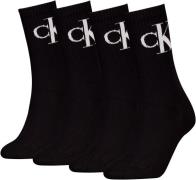 Calvin Klein Jeans Sokken CKJ WOMEN SOCK 4P MONOGRAM ECOMM (4 paar, 4 ...