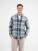 Lerros Overhemd met lange mouwen met ruitpatroon