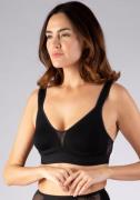 Nina Von C. Bh zonder beugels COTTON SHAPE met superplatte naden en af...