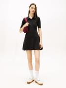 TOMMY JEANS Polojurk TJW F&F SWEATER POLO MINI DRESS