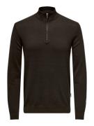 ONLY & SONS Gebreide trui ONSWYLER LIFE REG 14 HALF ZIP KNIT NOOS