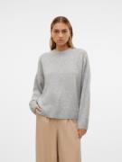 Vero Moda Gebreide trui VMBOOM LS O-NECK PULLOVER GA NOOS