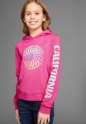 KIDSWORLD Capuchonshirt , Lange mouwen shirt met mouwprint Lange mouwe...
