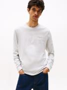 TOMMY JEANS Shirt met lange mouwen TJM SLIM CHEST LINEAR LS TEE EXT