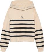 Calvin Klein Hoodie CK LOGO BOXY FIT STRIPES HOODIE voor kinderen tot ...