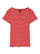 Vero Moda T-shirt VMSEA SS HENLEY TOP JRS