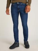 Calvin Klein Slim fit jeans SLIM TAPER Muntzakje, logo borduursel