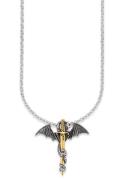 Bruno Banani Ketting met hanger Sieraad cadeau halsketting draak zwaar...