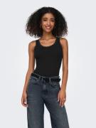 Only Tanktop ONLSARA – Tanktop met kantdetail bij de halslijn