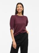 Vila Gebreide trui VIRIL 2/4 SLEEVE O-NECK KNIT TOP - NOOS