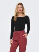Only Shirt met lange mouwen ONLGLAMOUR L/S BOAT NECK TOP BOX CC JRS