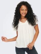 JDY Blouse met korte mouwen JDYLIMA LIFE S/S TOP WVN NOOS