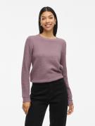 Vila Trui met ronde hals VIDALO O-NECK L/S KNIT TOP- NOOS