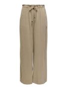Only Comfortbroek ONLSOLVI MW LINEN BL PB CULOTTE CC PNT