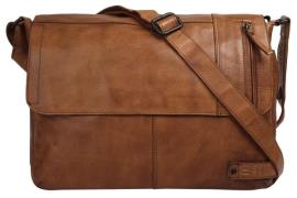 Spikes & Sparrow Schoudertas echt leder