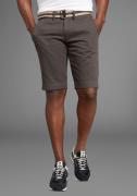 Bruno Banani Chino-short inclusief ceintuur